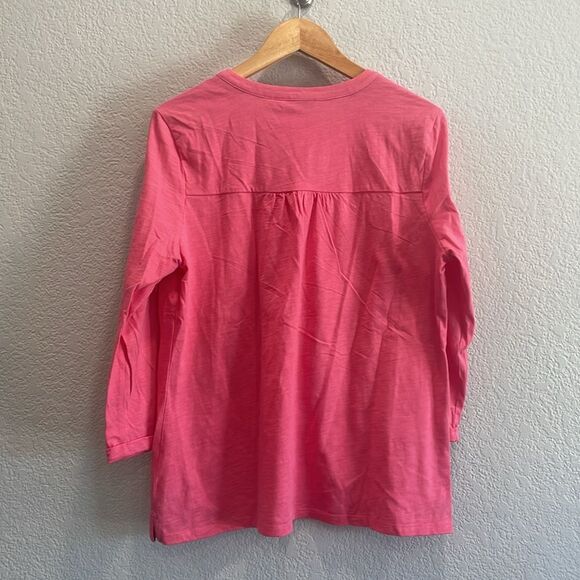 NEW Boden Pink 3/4 Sleeve Length Multicolor Button Up Cardigan Size 12 - Picture 7 of 8